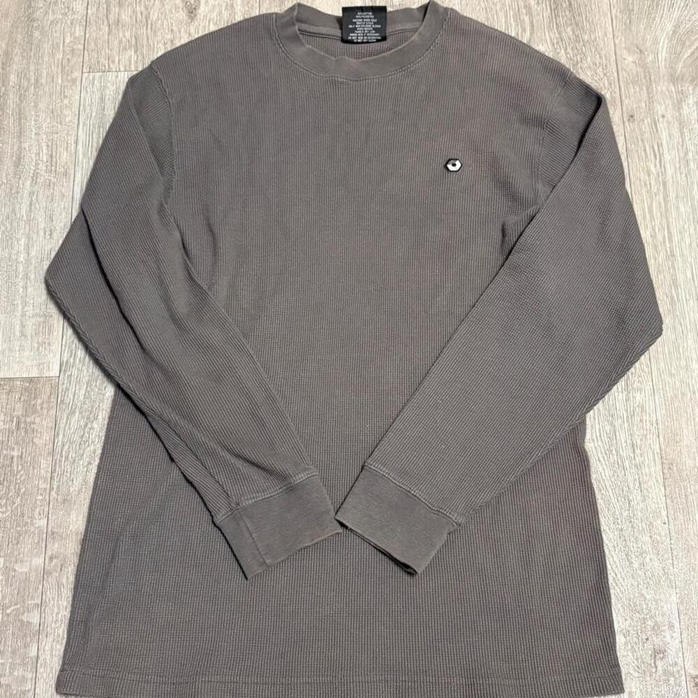 Southpole Men's Brown and Grey Shirt